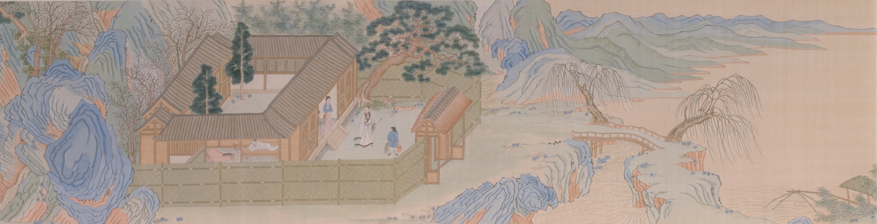 緙絲仇英后赤壁賦圖卷