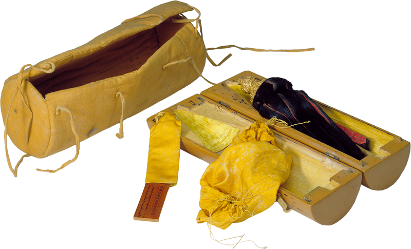 木質棉套盔纓筒