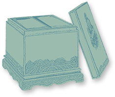 掐絲琺瑯海水江崖云龍暖硯盒